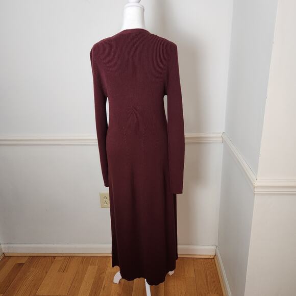 Peruvian Connection Valais Sweater Duster Cardigan Dress Set Sz Medium Womens - Picture 5 of 16